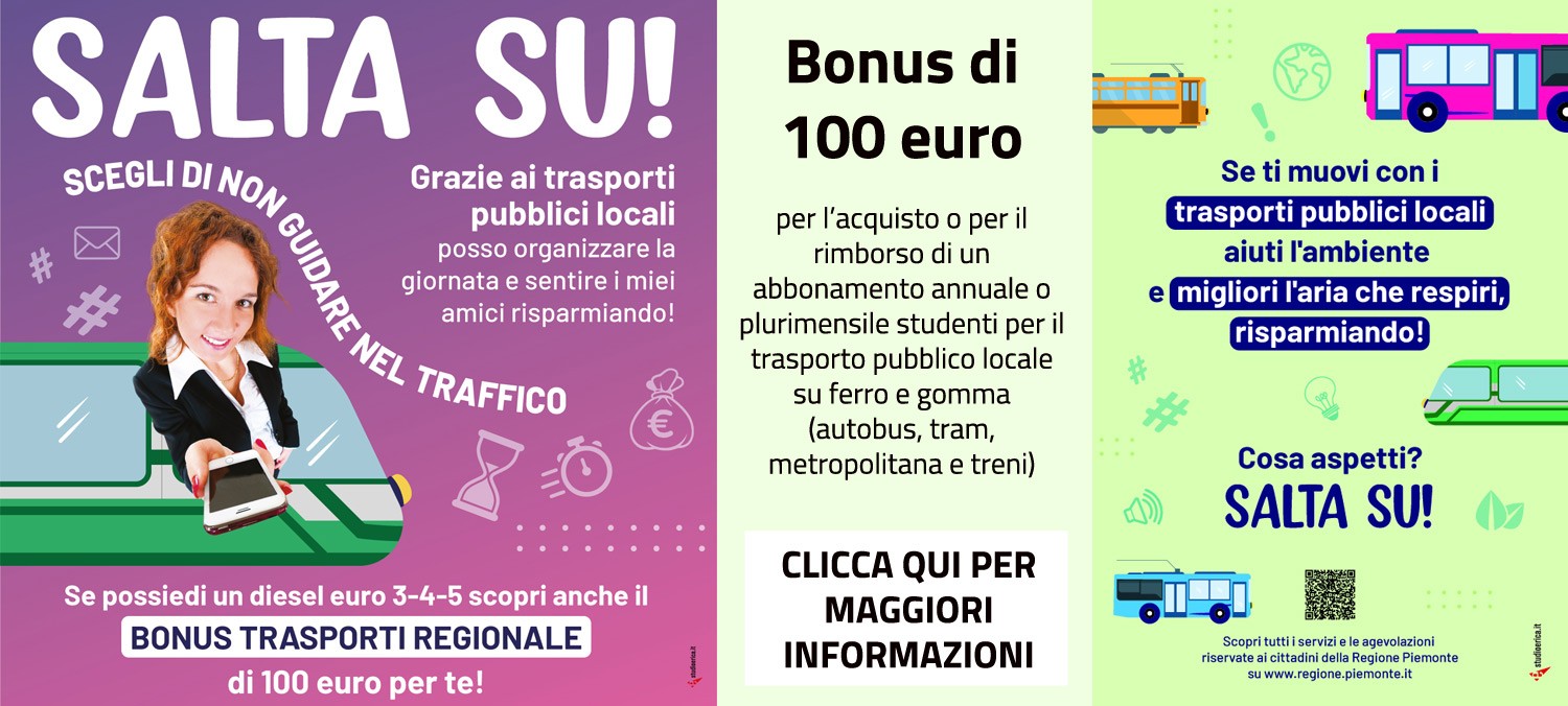 Bando Bonus Trasporto Pubblico Locale (TPL)